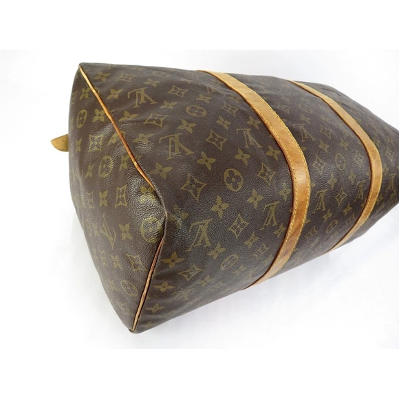 Louis Vuitton Brown Monogram Duffle Tote Bag Unisex - Picture 9 of 16